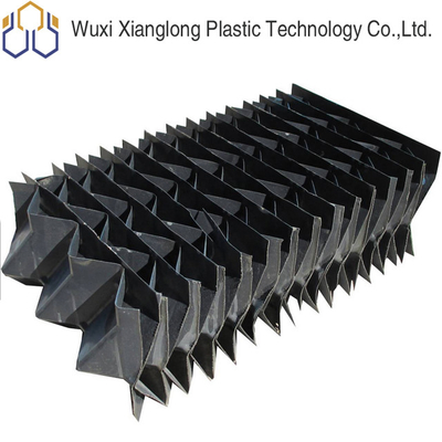 Louver PVC εξολοθρευτής 30mm κλίσης δροσίζοντας πύργων εξολοθρευτής υδρονέφωσης PVC