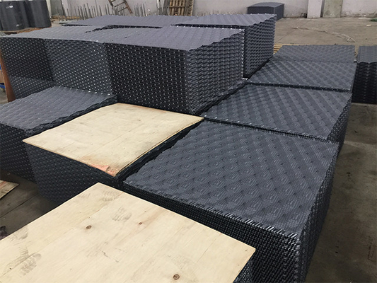 γεμάτο υλικό πληρώσεως 0.32mm0.6mm PVC αερόψυξης δροσίζοντας πύργων 850X1000mm