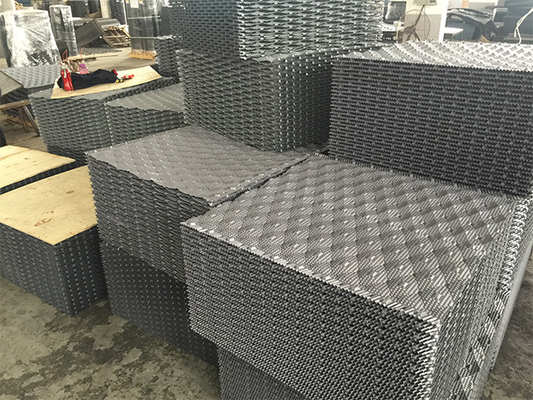 γεμάτο υλικό πληρώσεως 0.32mm0.6mm PVC αερόψυξης δροσίζοντας πύργων 850X1000mm