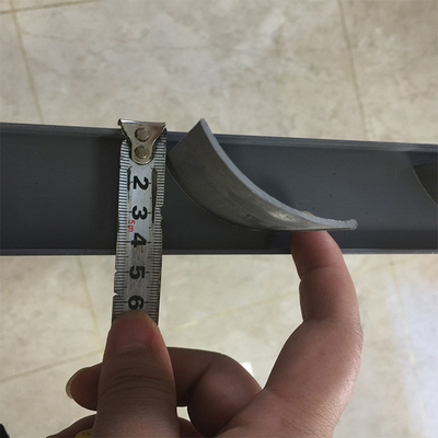 Louvers αέρα PVC ψύξης πύργων στην κεντρική απόδειξη βροχής τοίχων καγκέλων εξωτερική