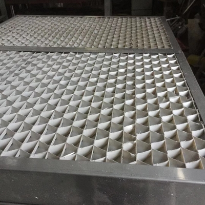 Louver κολπίσκων αέρα 65mm Louvers κολπίσκων δροσίζοντας πύργων PVC φρουρών παφλασμών