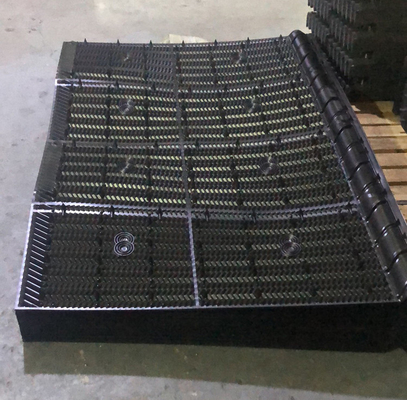 το πλάτος 2440mm 1150mm γεμάτο μαύρο PVC δροσίζοντας πύργων μήκους γεμίζει