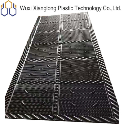 Μαύρο υλικό πληρώσεως 810mm PVC συσκευασίας δροσίζοντας πύργων δροσίζοντας πύργων γεμάτο