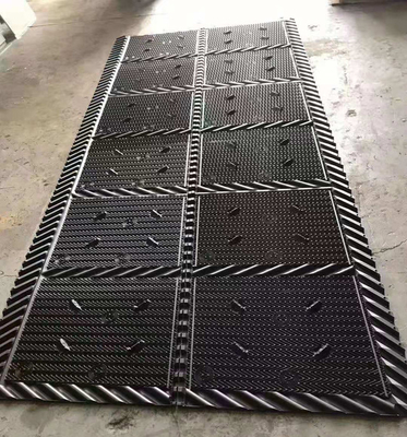 Μαύρο υλικό πληρώσεως 810mm PVC συσκευασίας δροσίζοντας πύργων δροσίζοντας πύργων γεμάτο