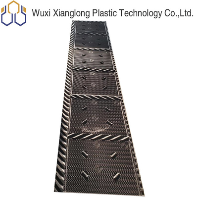 Μαύρος πύργος ψύξης Πακέτο πύργου ψύξης PVC 810mm*3660mm